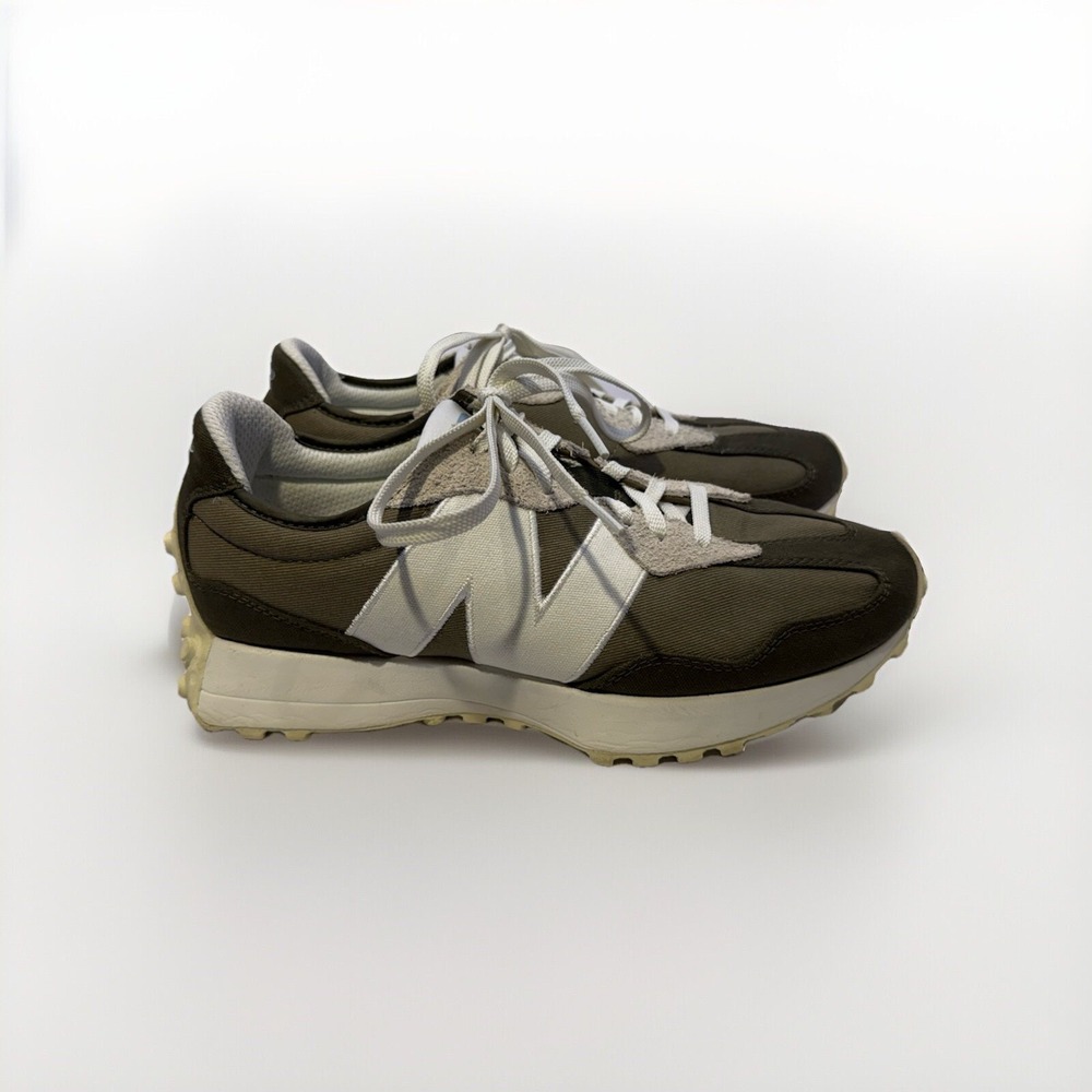 Size 10 Mens New Balance 327 Low Military Olive Green - MS327DC